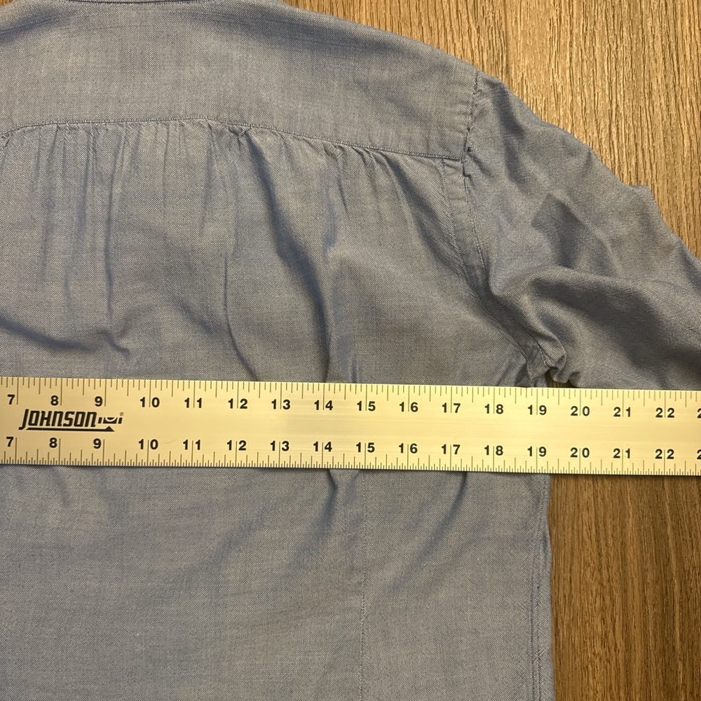 UMII 908 made in Japan Classic Light Blue women’s Button-Down Dress Shirt - Picture 8 of 8